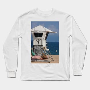 Pompano Beach Lifeguard Stand Long Sleeve T-Shirt